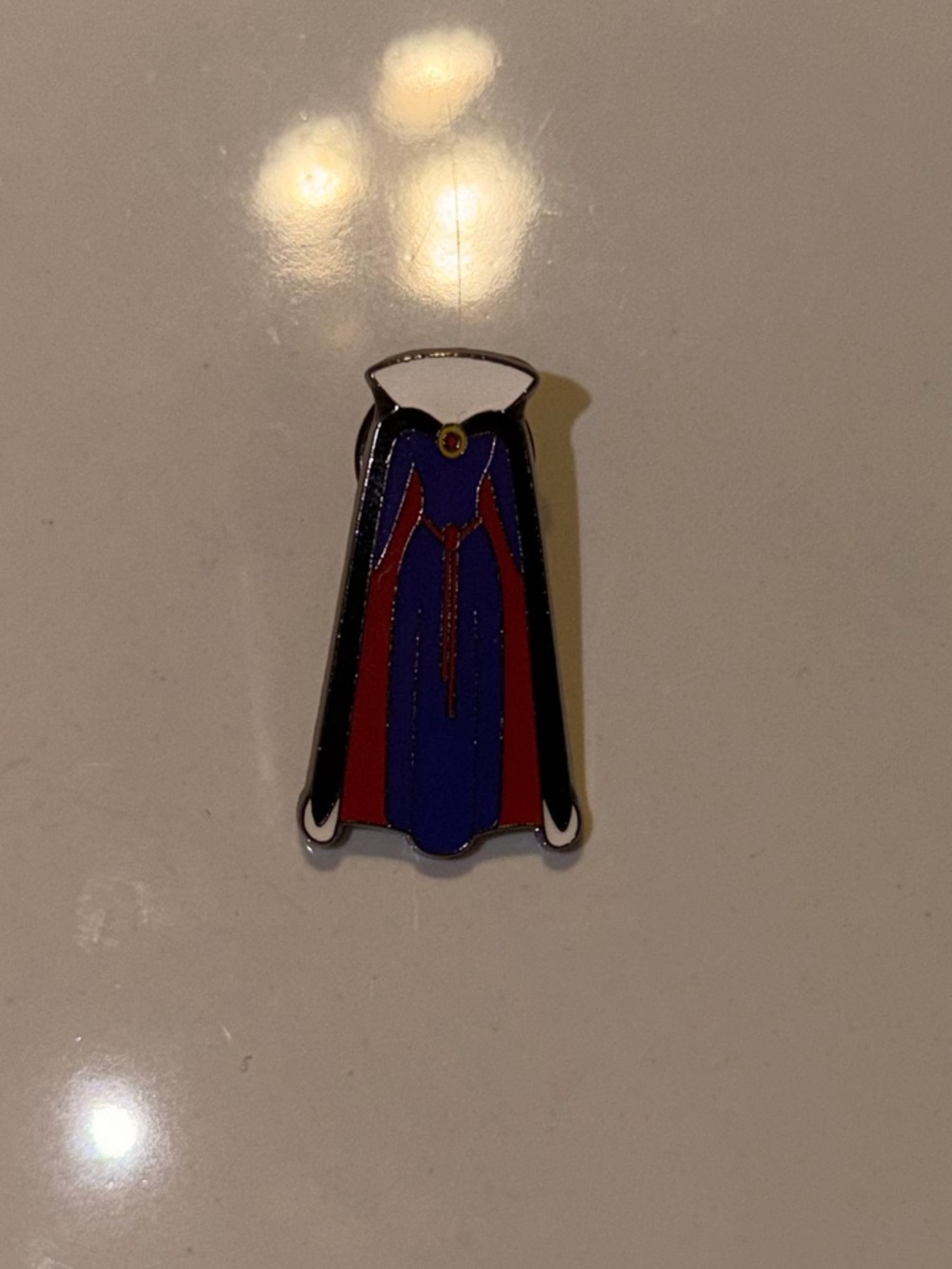 Disney Villains Evil Queen outfit enamel pin from a Loungefly blind box